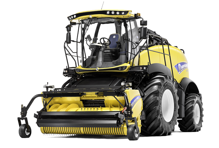 Gelber New Holland Feldhäcksler, Modellreihe FR